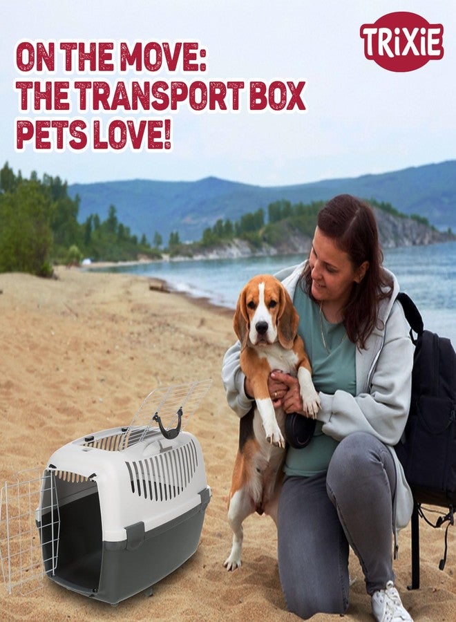 Trixie Capri 3 Open Top Transport Box for Dogs 40x38x61 cm - Image 2